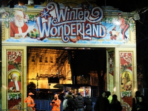 Winter Wonderland in Hyde Park, London